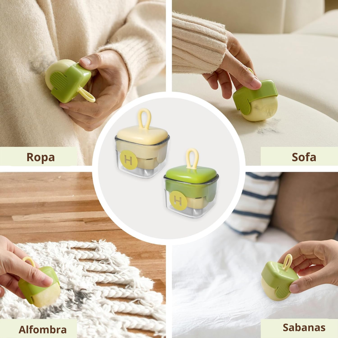 Mini rodillo quita pelos